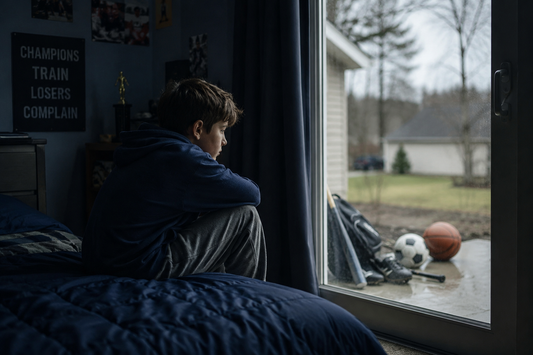Why Are Kids Staying in Their Rooms Instead of Playing Sports?