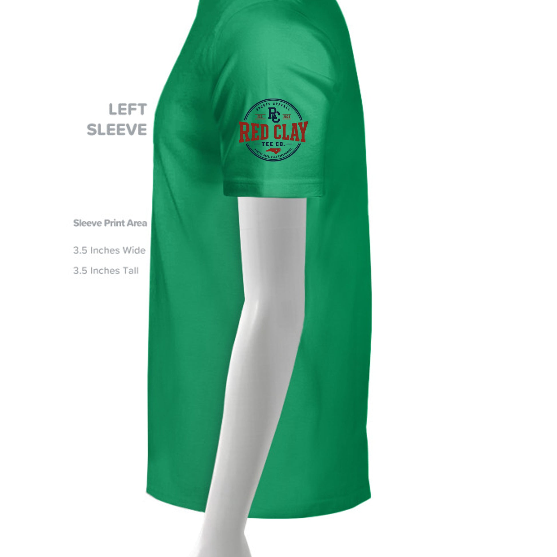 IRISH GREEN - G200B - SLEEVE_LEFT