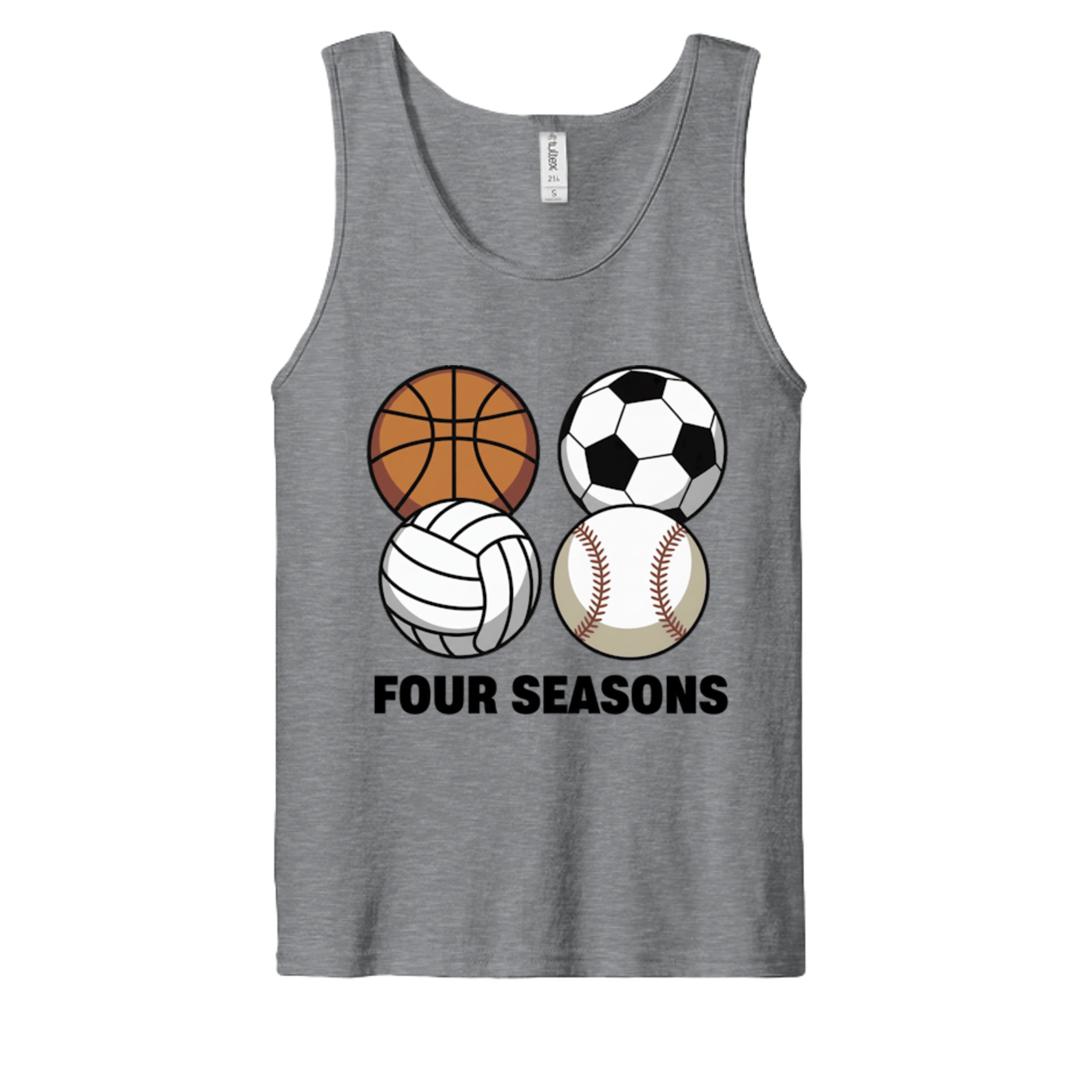 Heather Grey - S105 - FRONT