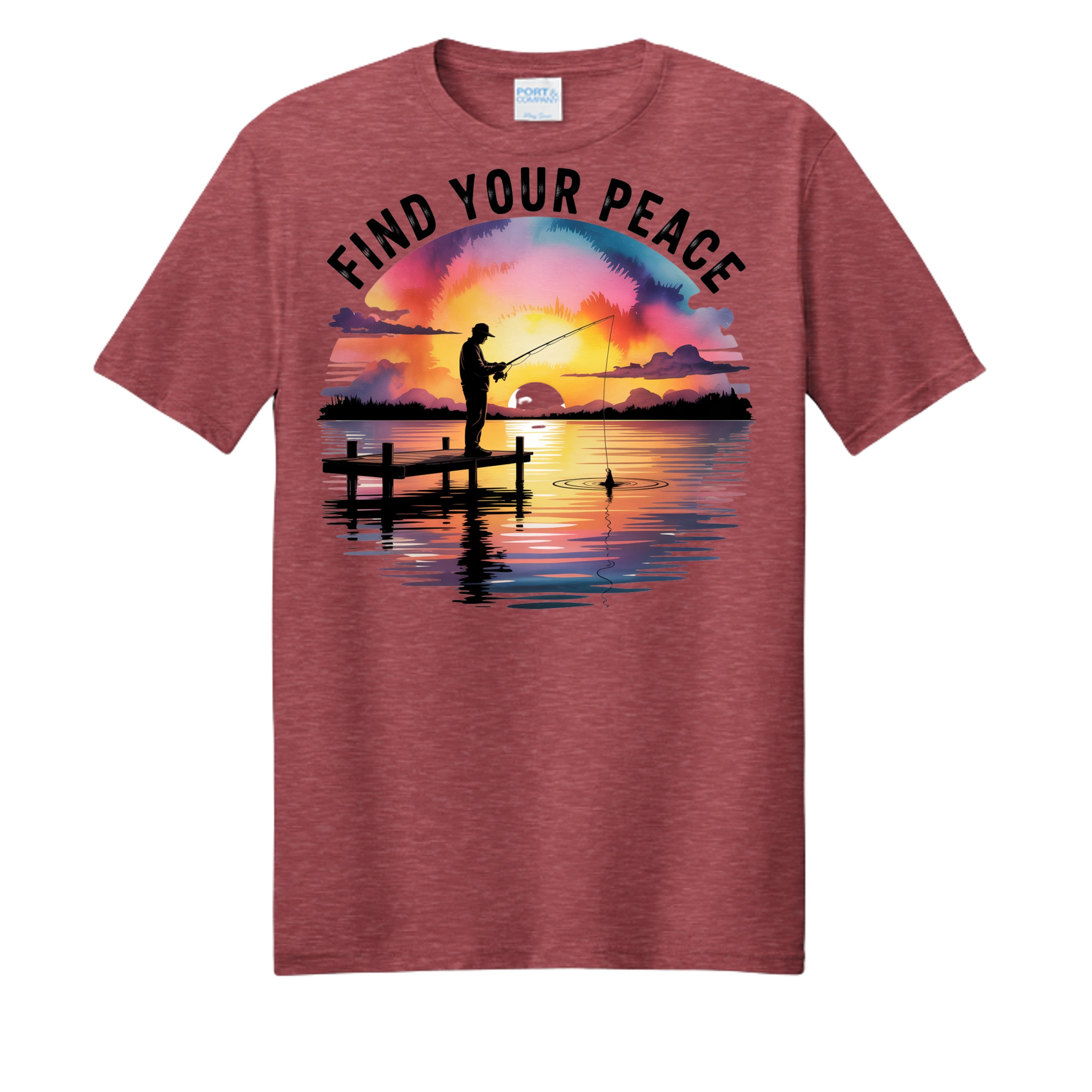 Team Cardinal Heather - PC455 - FRONT