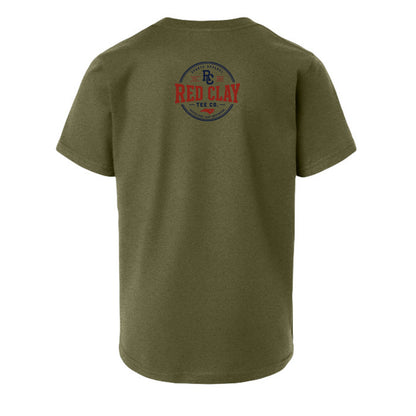Heather Military Green - 235 - BACK