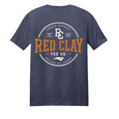 Team Navy Heather - PC455 - BACK