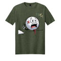 Heathered Forest Green - DM108 - FRONT