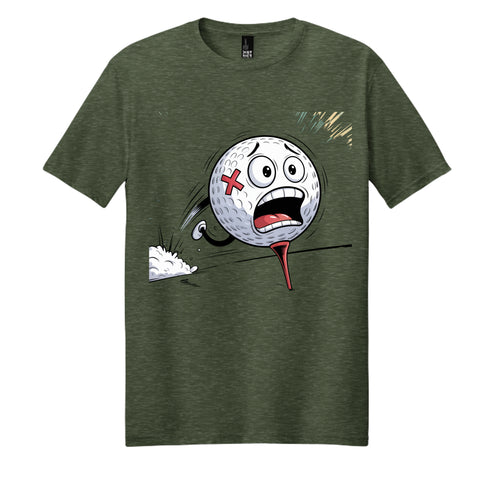 Heathered Forest Green - DM108 - FRONT