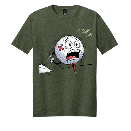 Heathered Forest Green - DM108 - FRONT
