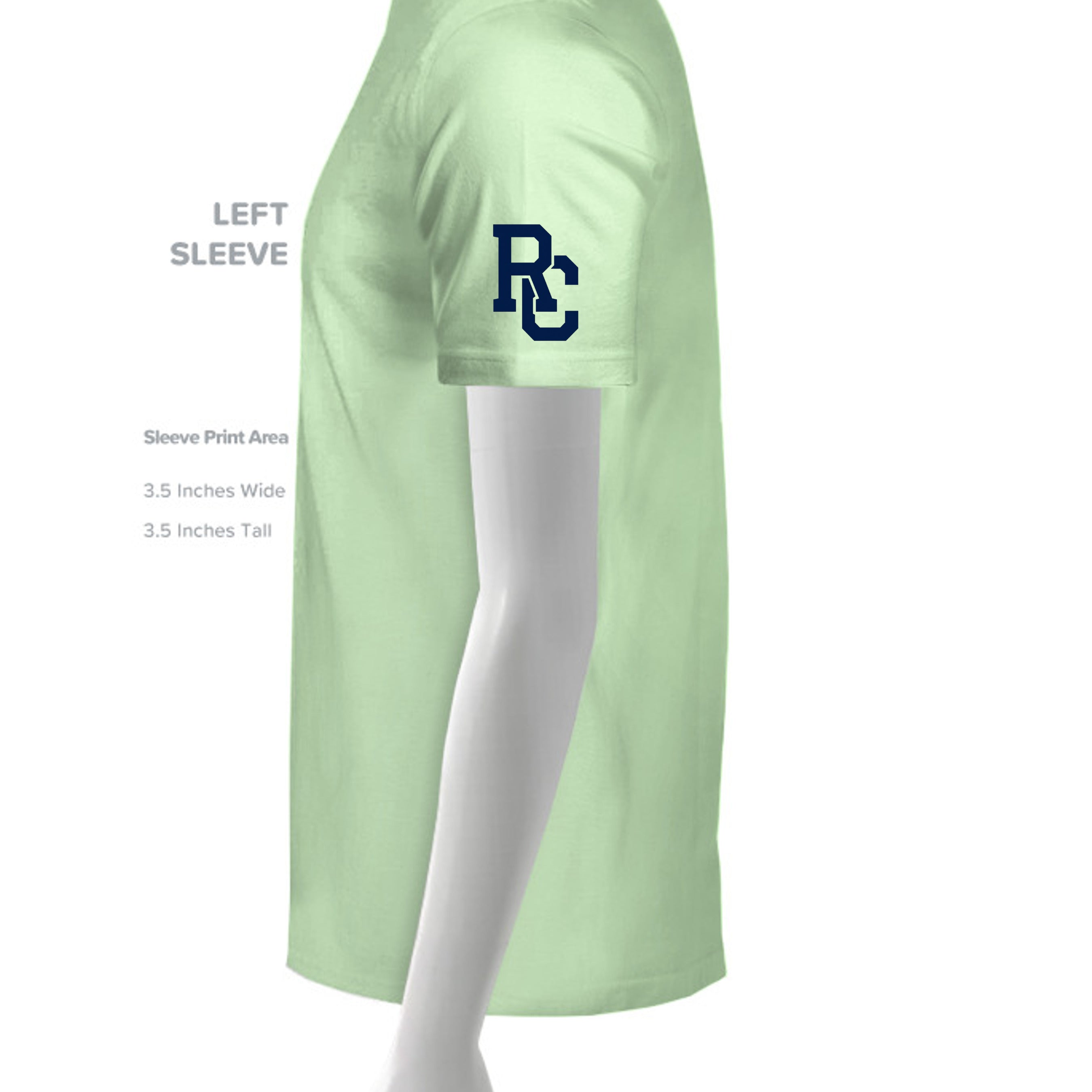 MINT GREEN - G200B - SLEEVE_LEFT