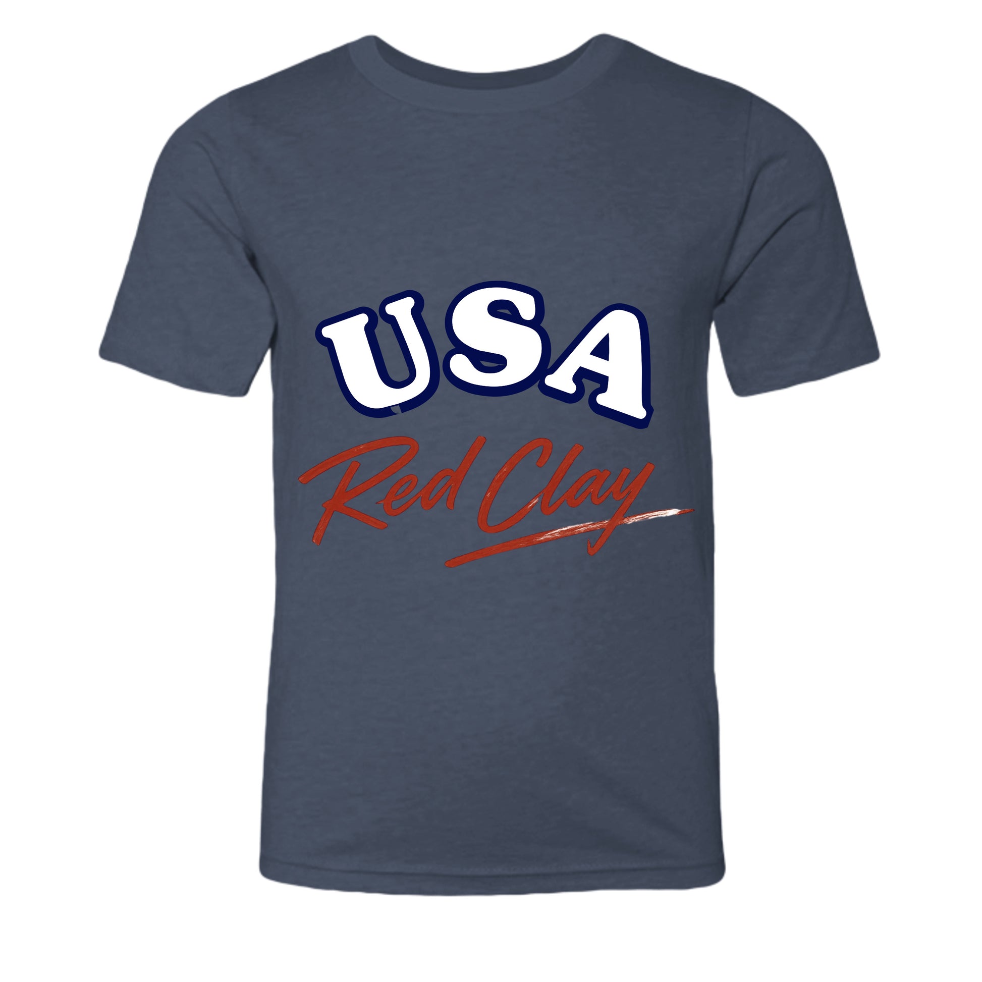 Heather Navy - 3001YCVC - FRONT