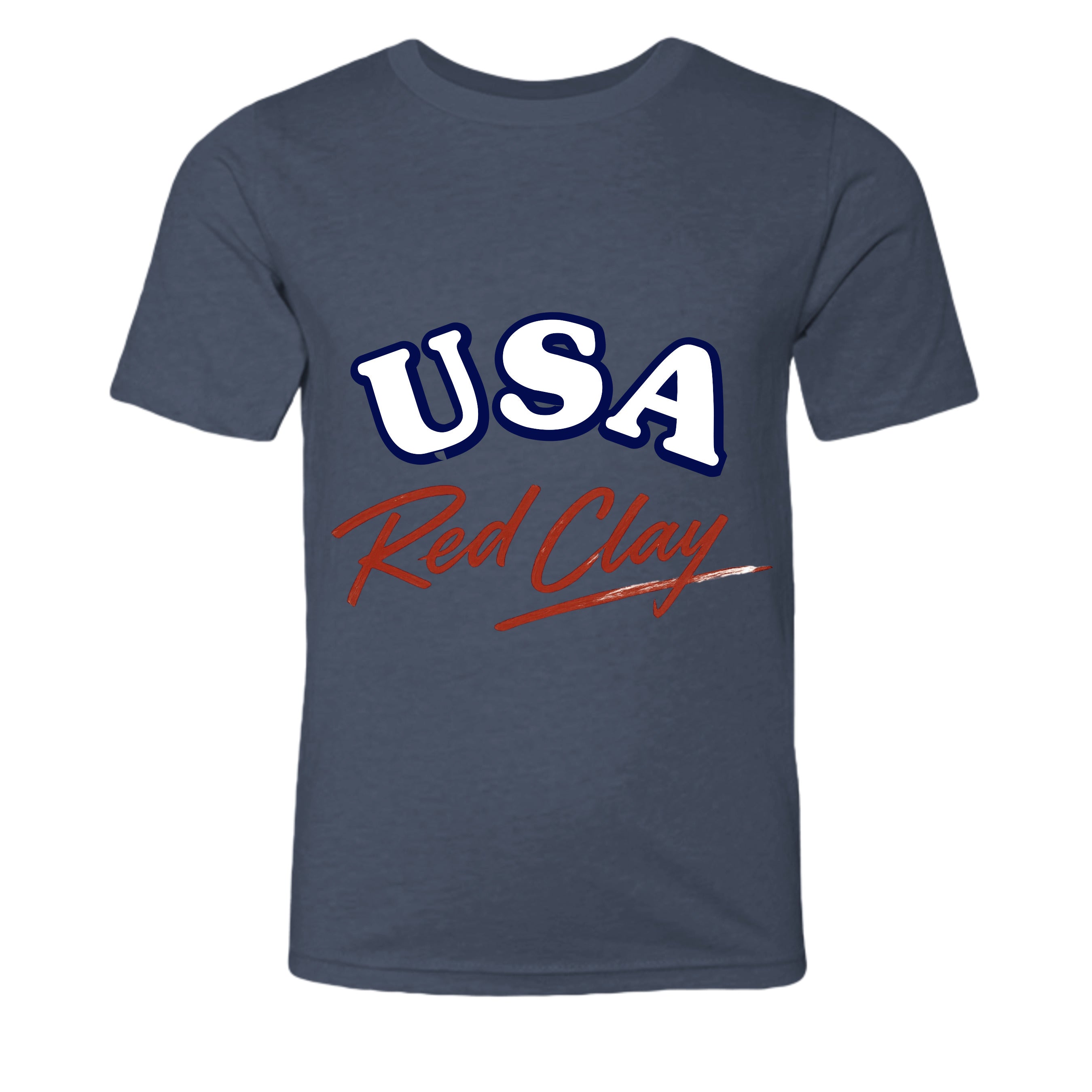 Heather Navy - 3001YCVC - FRONT