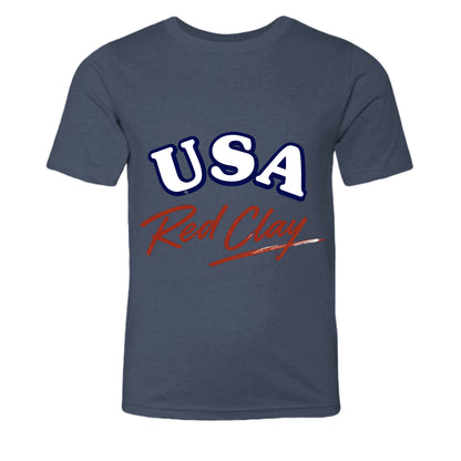 Heather Navy - 3001YCVC - FRONT
