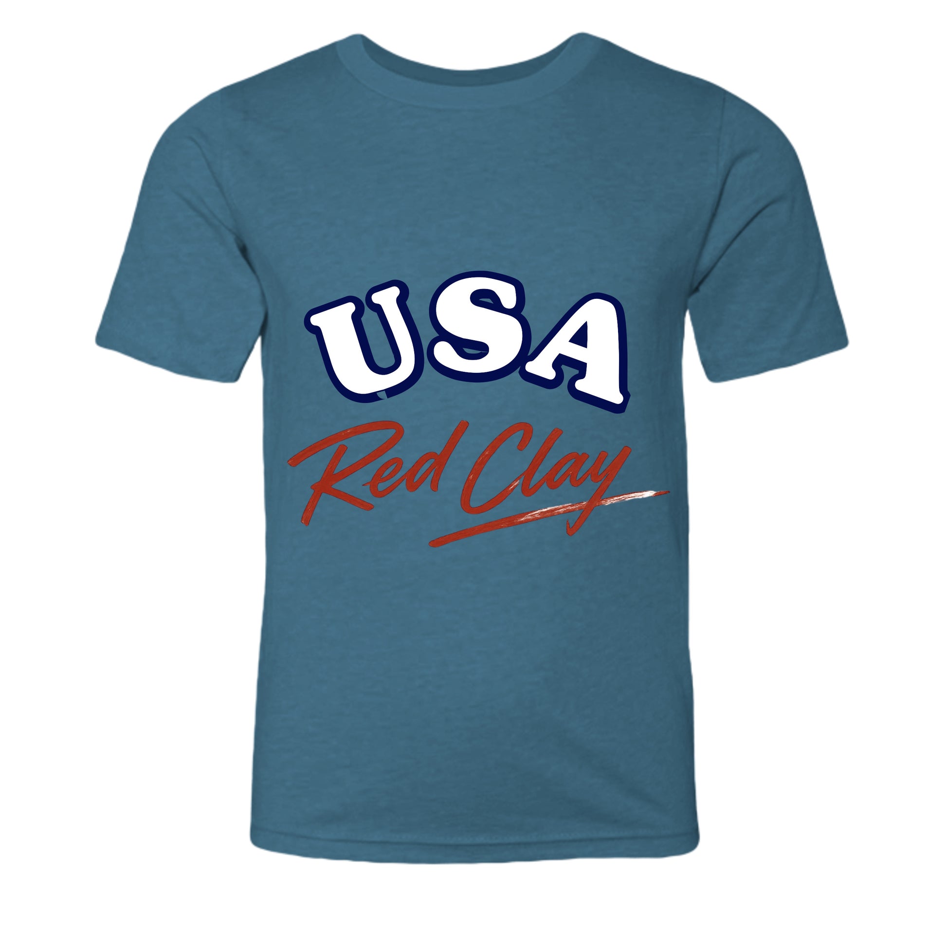 Heather Deep Teal - 3001YCVC - FRONT