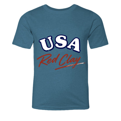 Heather Deep Teal - 3001YCVC - FRONT