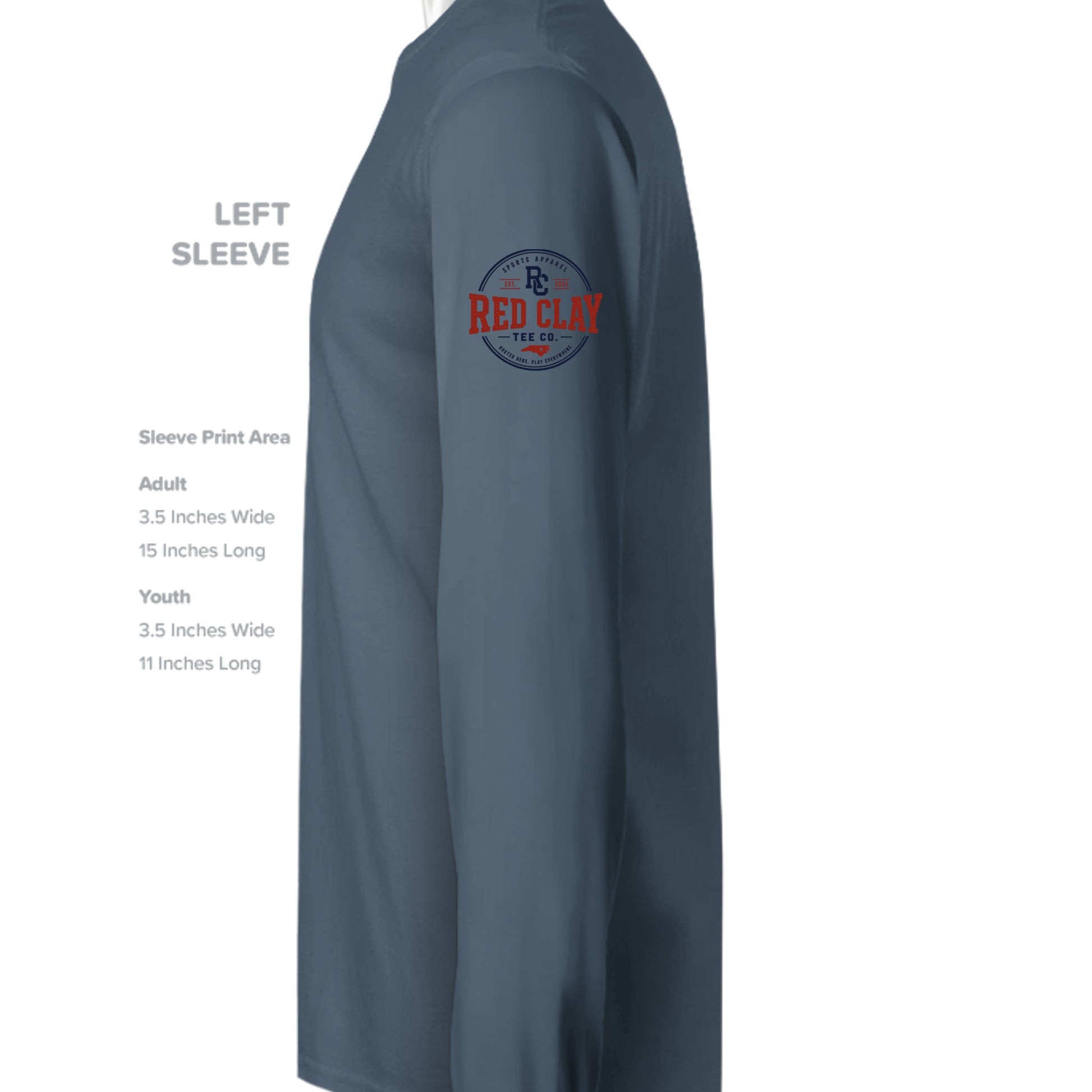 INDIGO BLUE - G240 - SLEEVE_LEFT