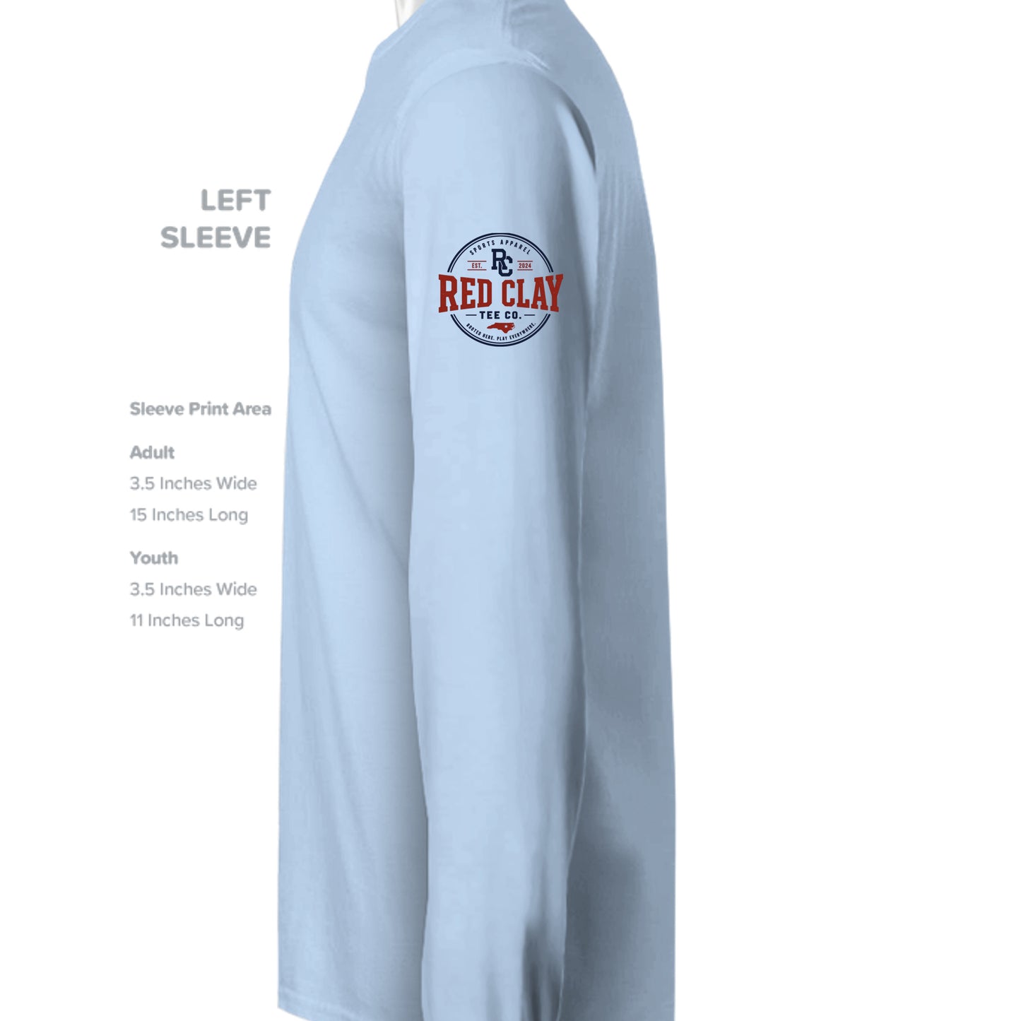 LIGHT BLUE - G240 - SLEEVE_LEFT
