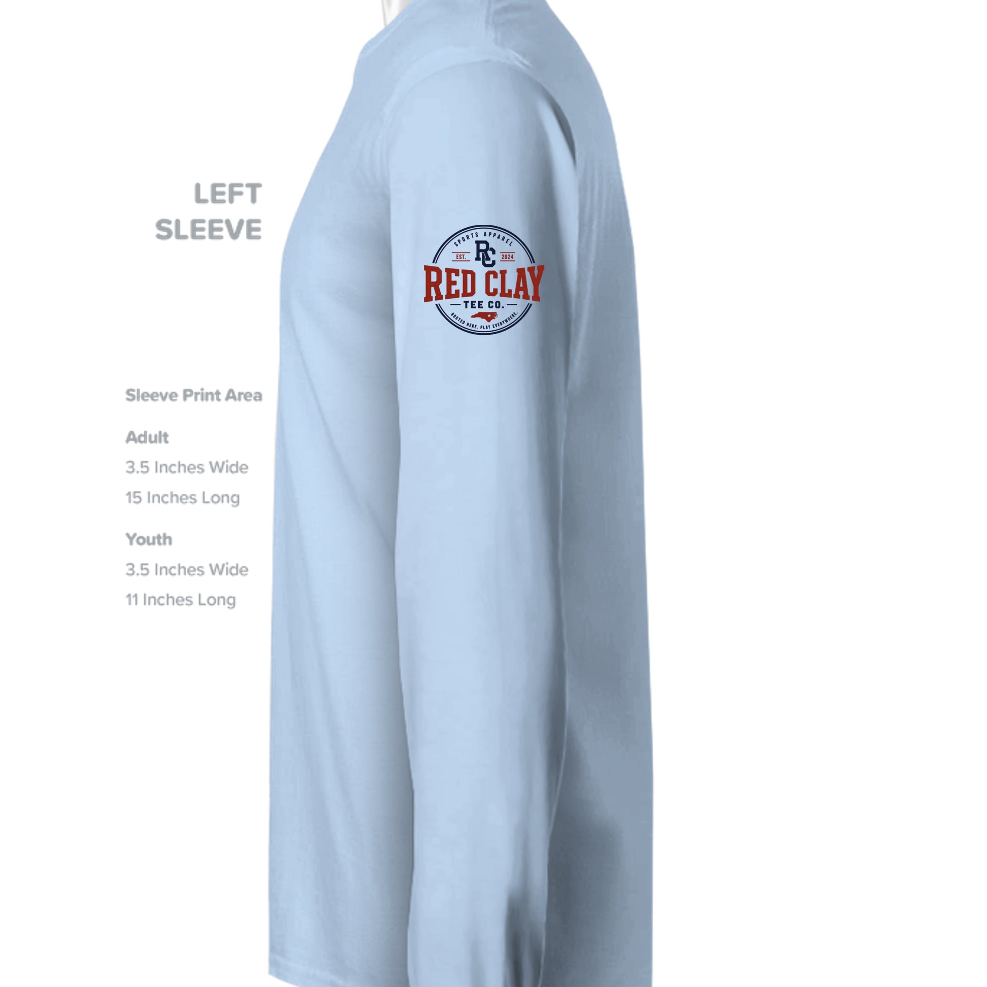 LIGHT BLUE - G240 - SLEEVE_LEFT