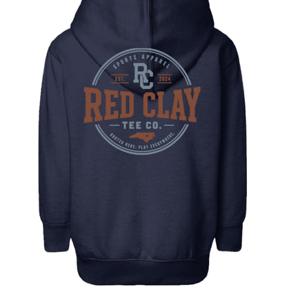 NAVY - 3326 - BACK America Toddler Pullover Hoodie