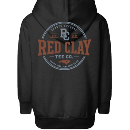 VINTAGE SMOKE - 3326 - BACK America Toddler Pullover Hoodie