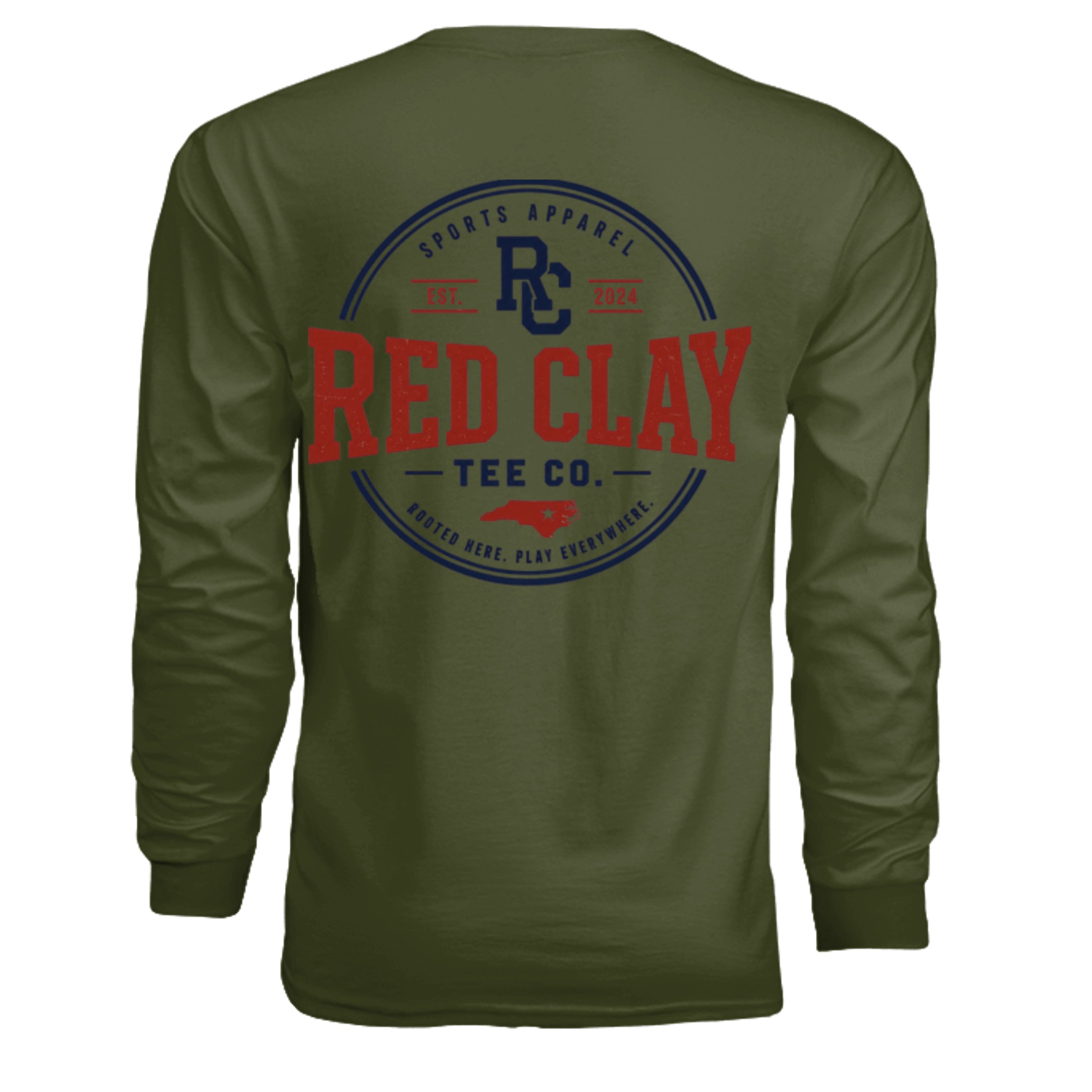 MILITARY GREEN - G240 - BACK