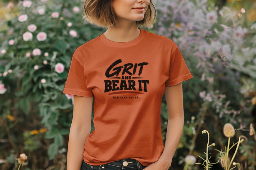 Grit and Bear It Youth Graphic Tee