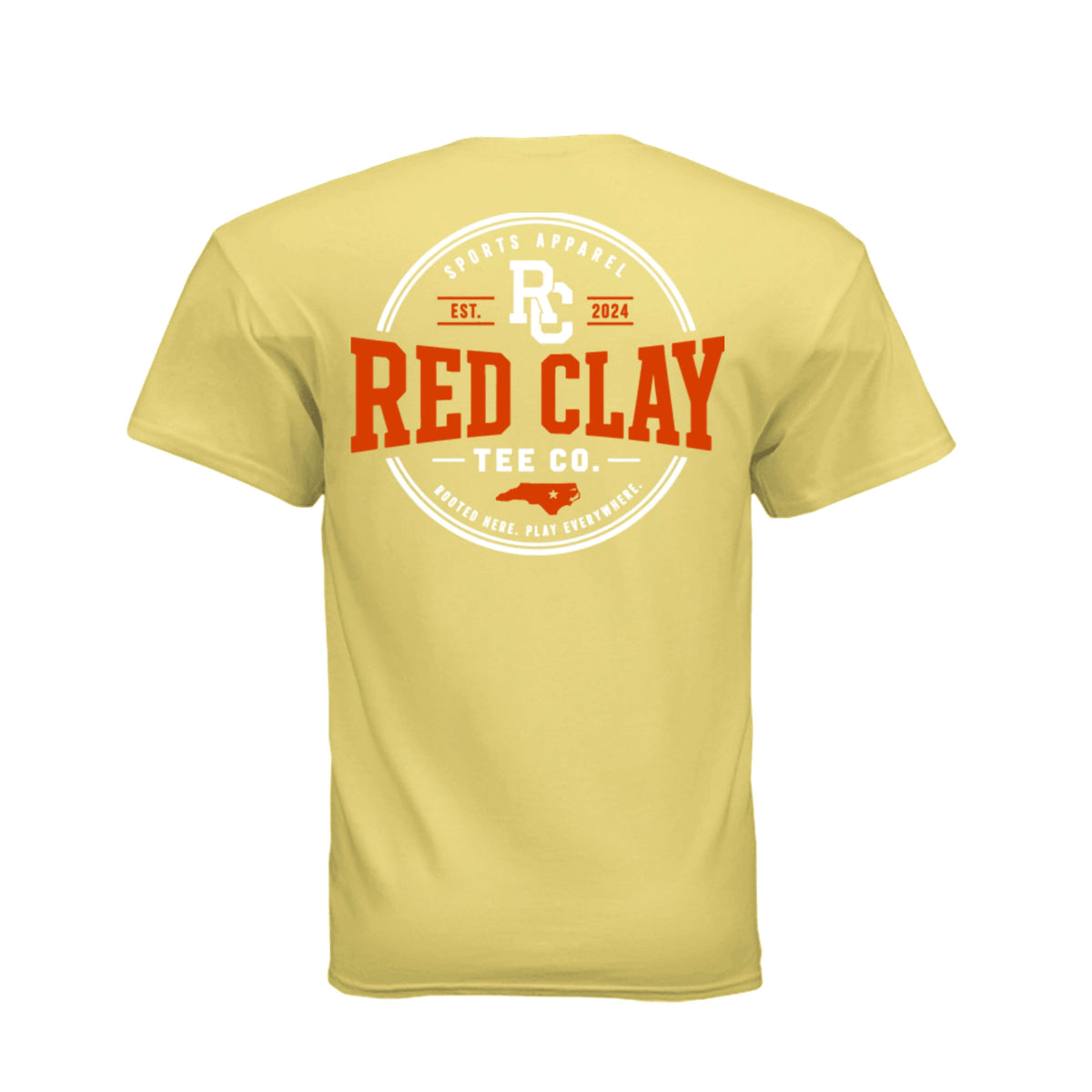 Adult basketball Blast graphic tee featuring a bold basketball graphic exploding on a blue shirt.